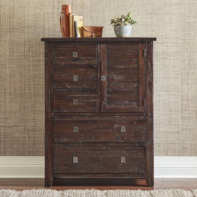 Darby Home Co Cadwallader 5 Drawer Gentleman's Chest & Reviews Wayfair